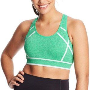 C9 Champion Large Green Women's Fashion Seamless Racerback Bra
